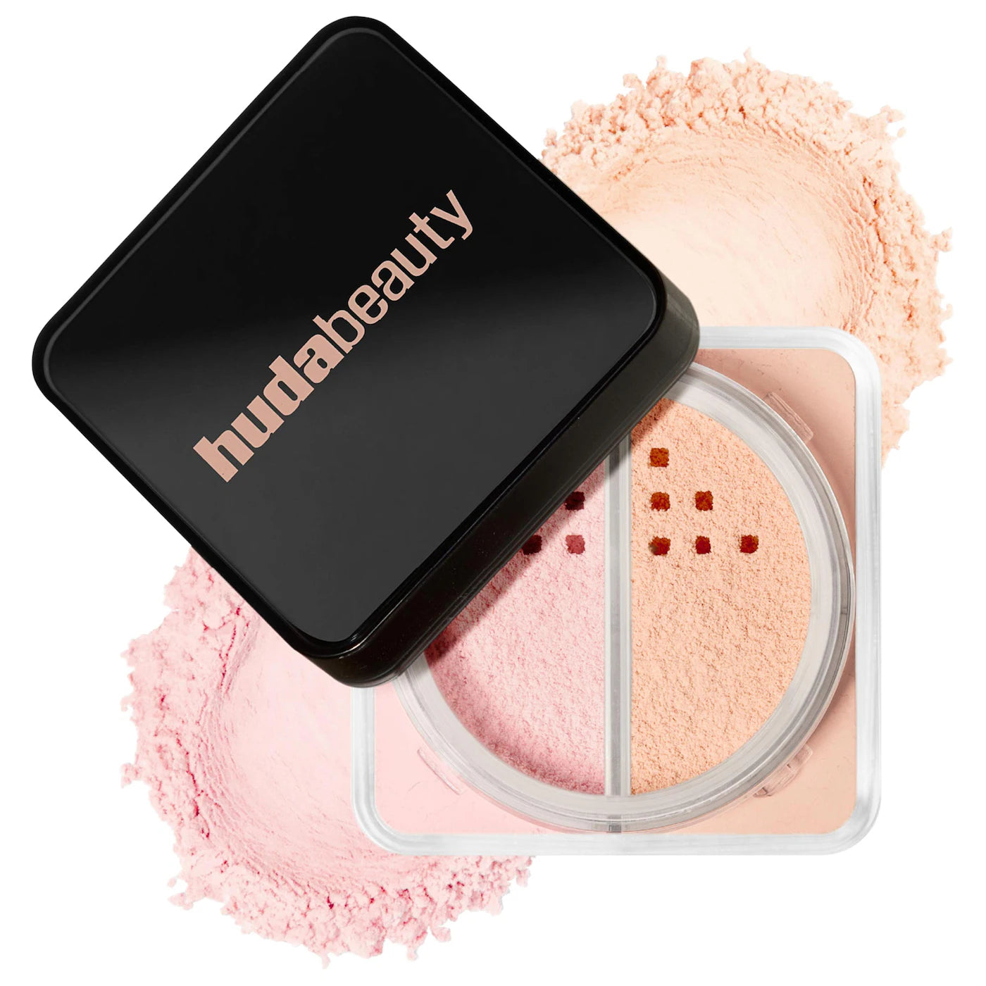 Easy Bake Loose Powder Brightening + Correcting Duo | HUDA BEATY