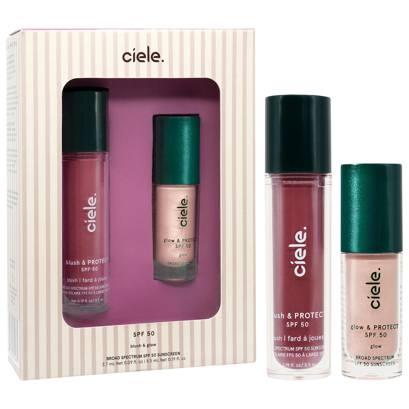 Sugar & Silk Duo - Blush & Highlighter Gift Set | CIELE