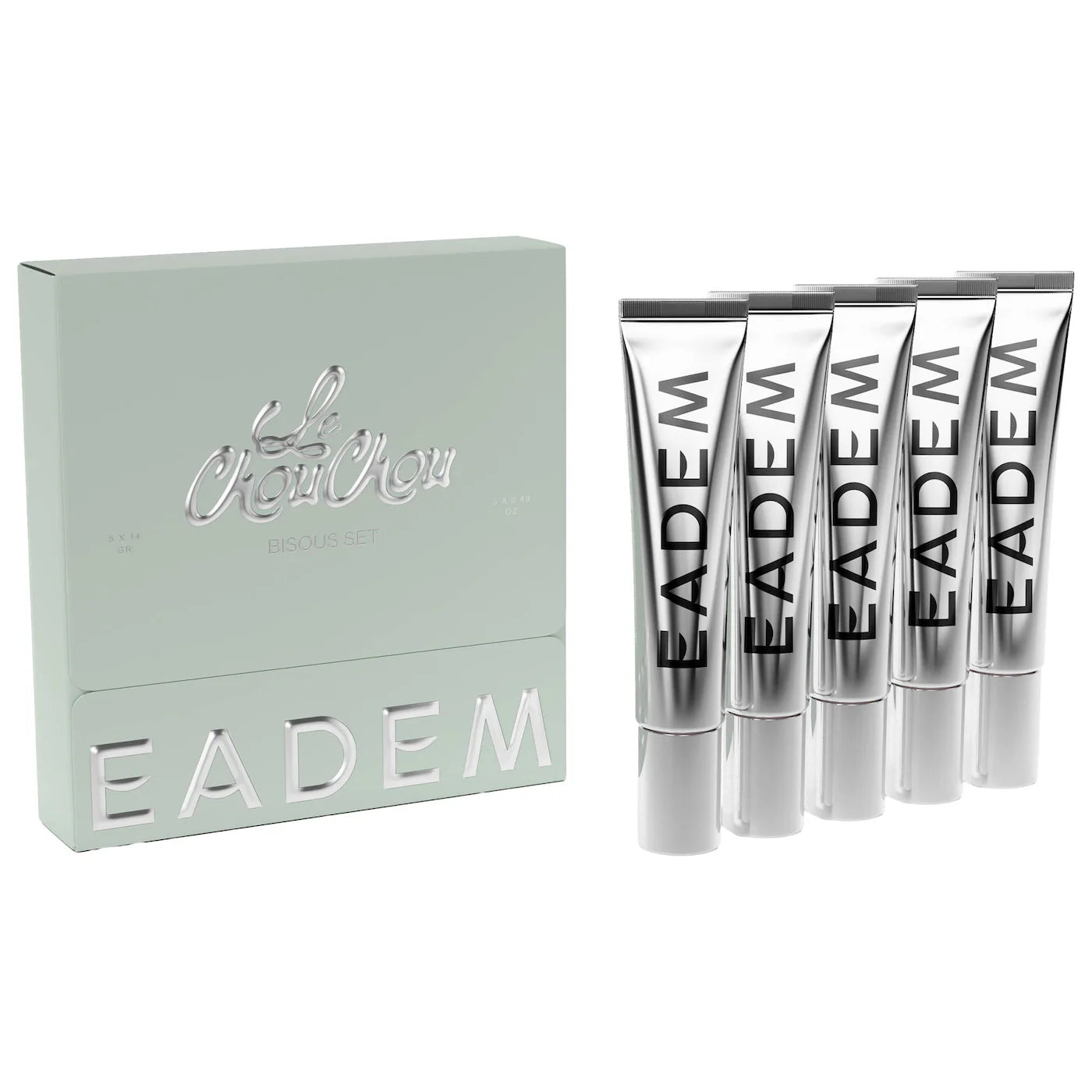 Le Chouchou Bisous Set  Exfoliating + Softening Peptide + AHA Lip Softening Balm Gift Set | EADEM