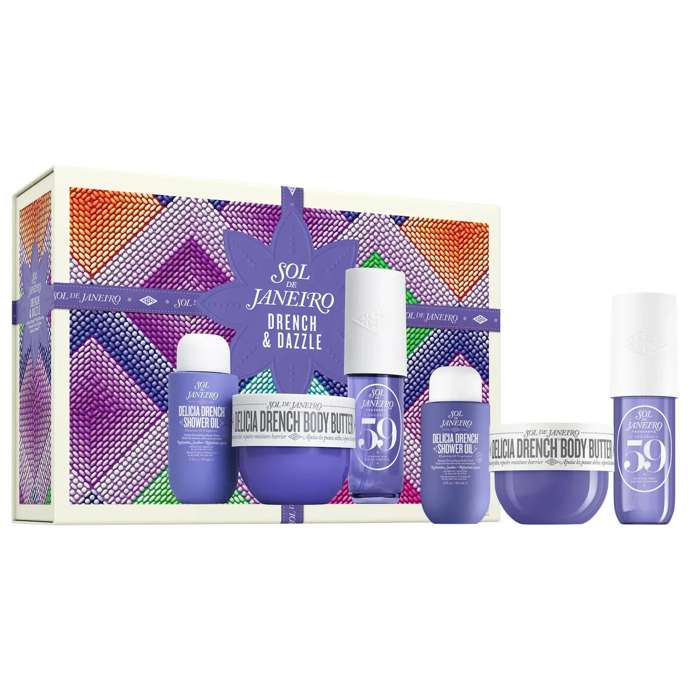 Drench & Dazzle Delícia Drench™ Body Routine Gift Set | SOL DE JANEIRO