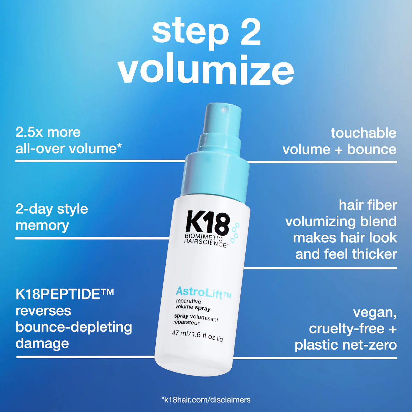 Healthy Volume Minis Hair Gift Set | K18