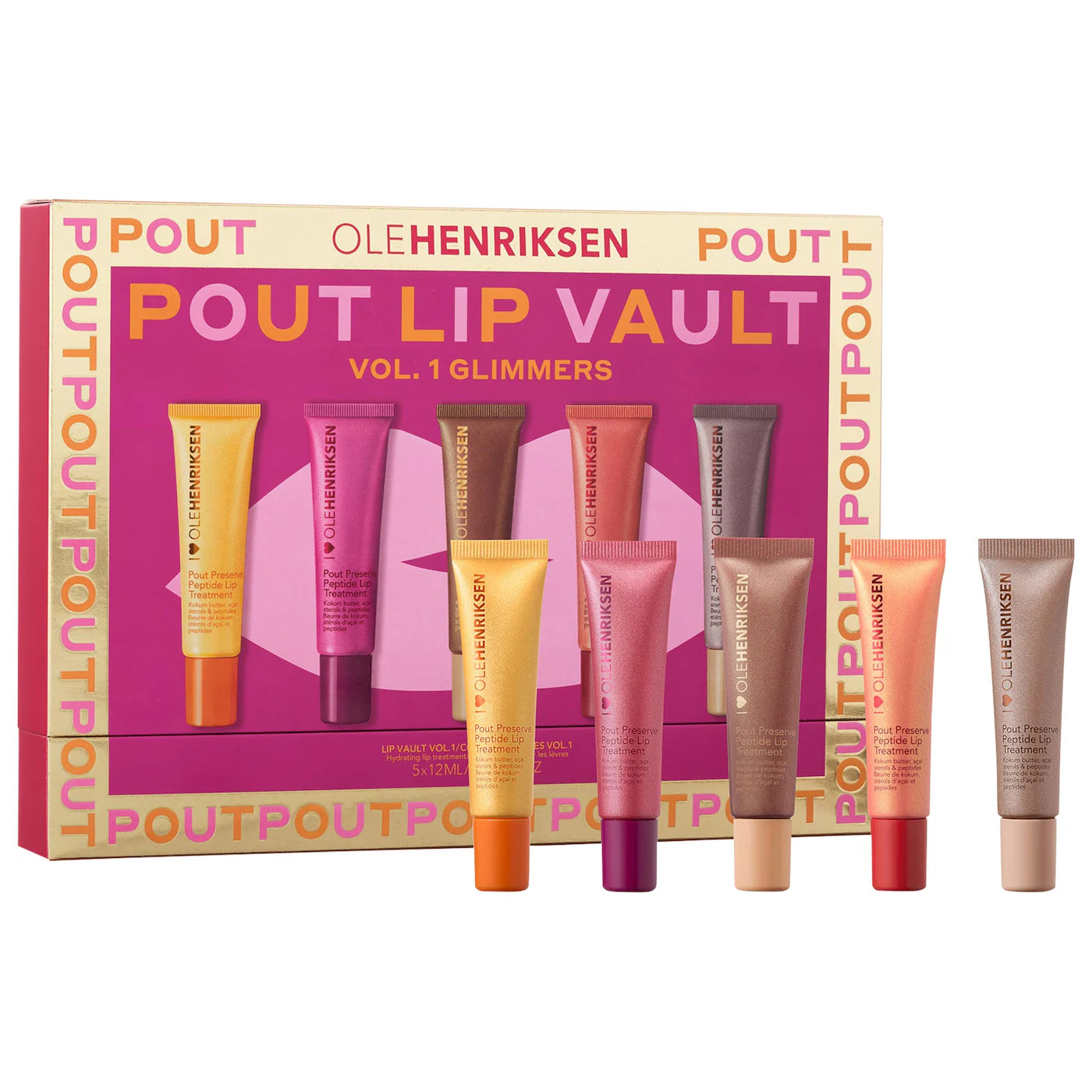 Pout Preserve Peptide Lip Treatment Glimmer Vault Vol. 1 | OLEHENRIKSEN