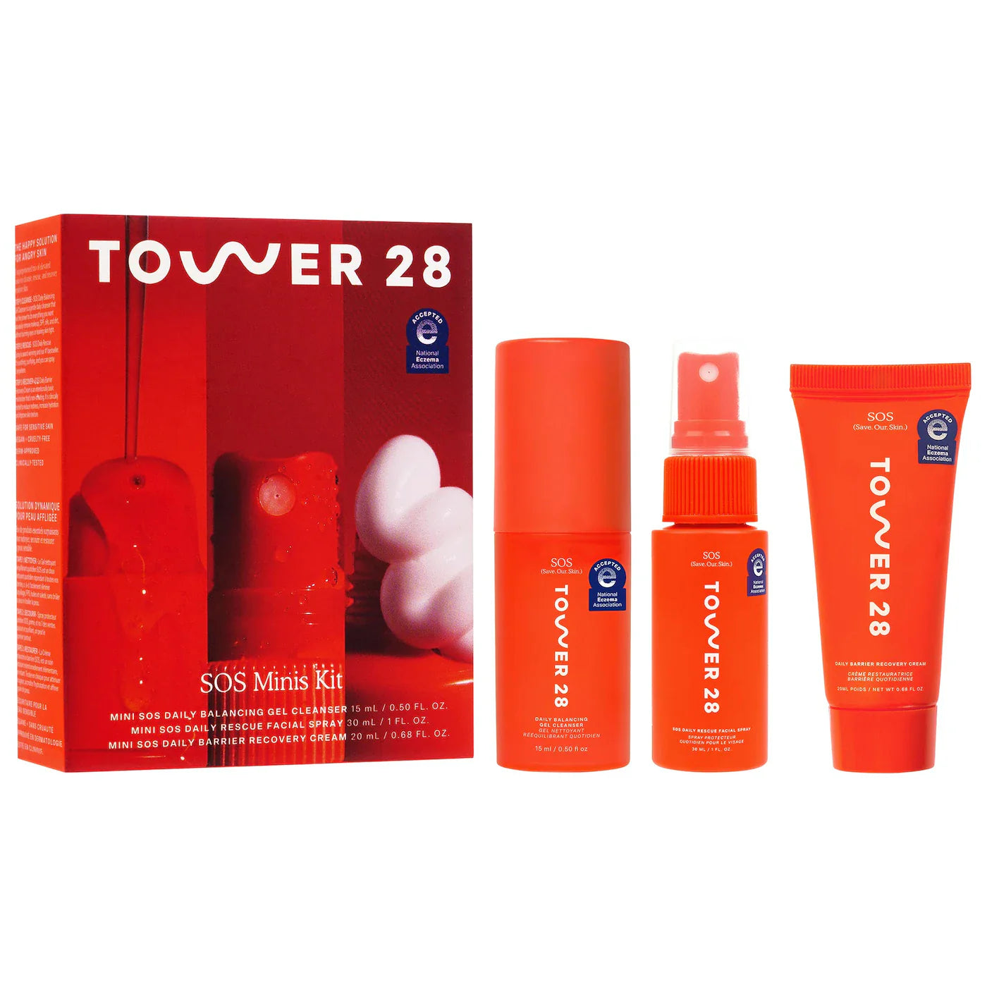 Mini SOS Skincare Bestsellers Set | TOWER28
