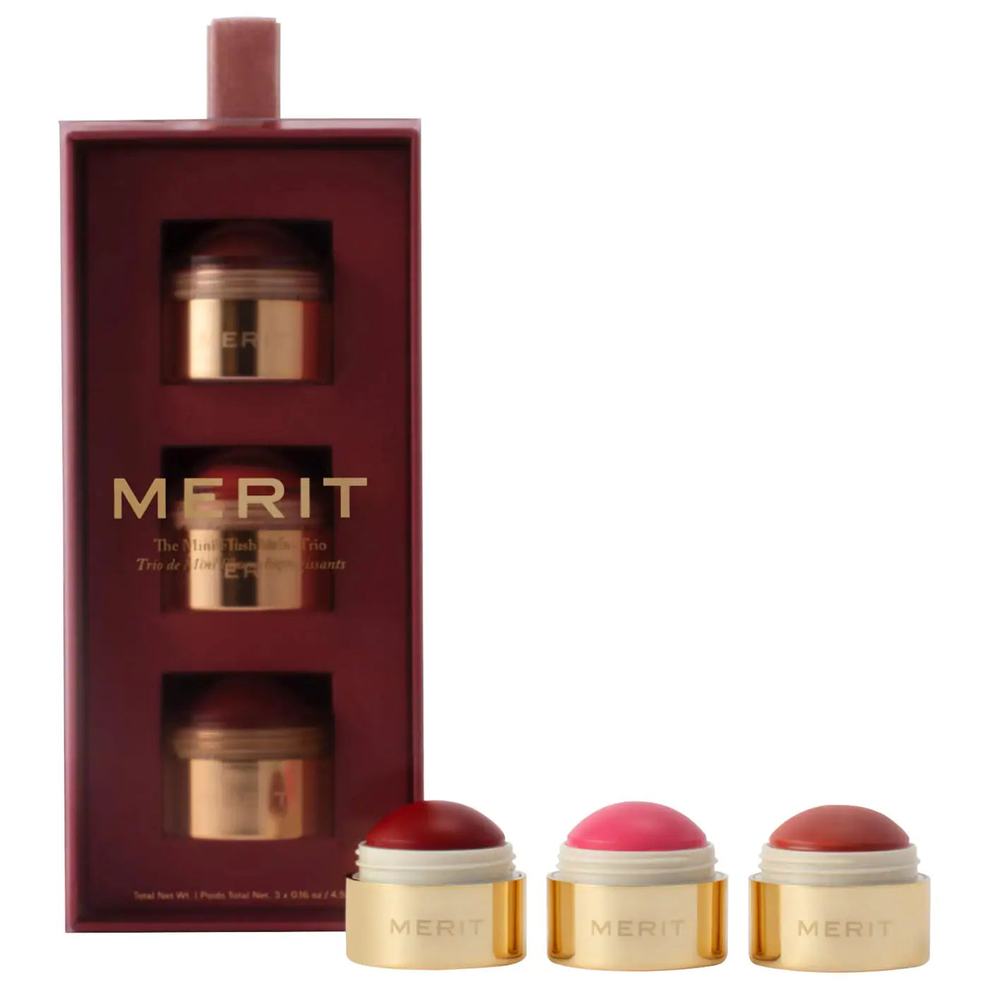 The Mini Flush Blush Balm Trio | MERIT