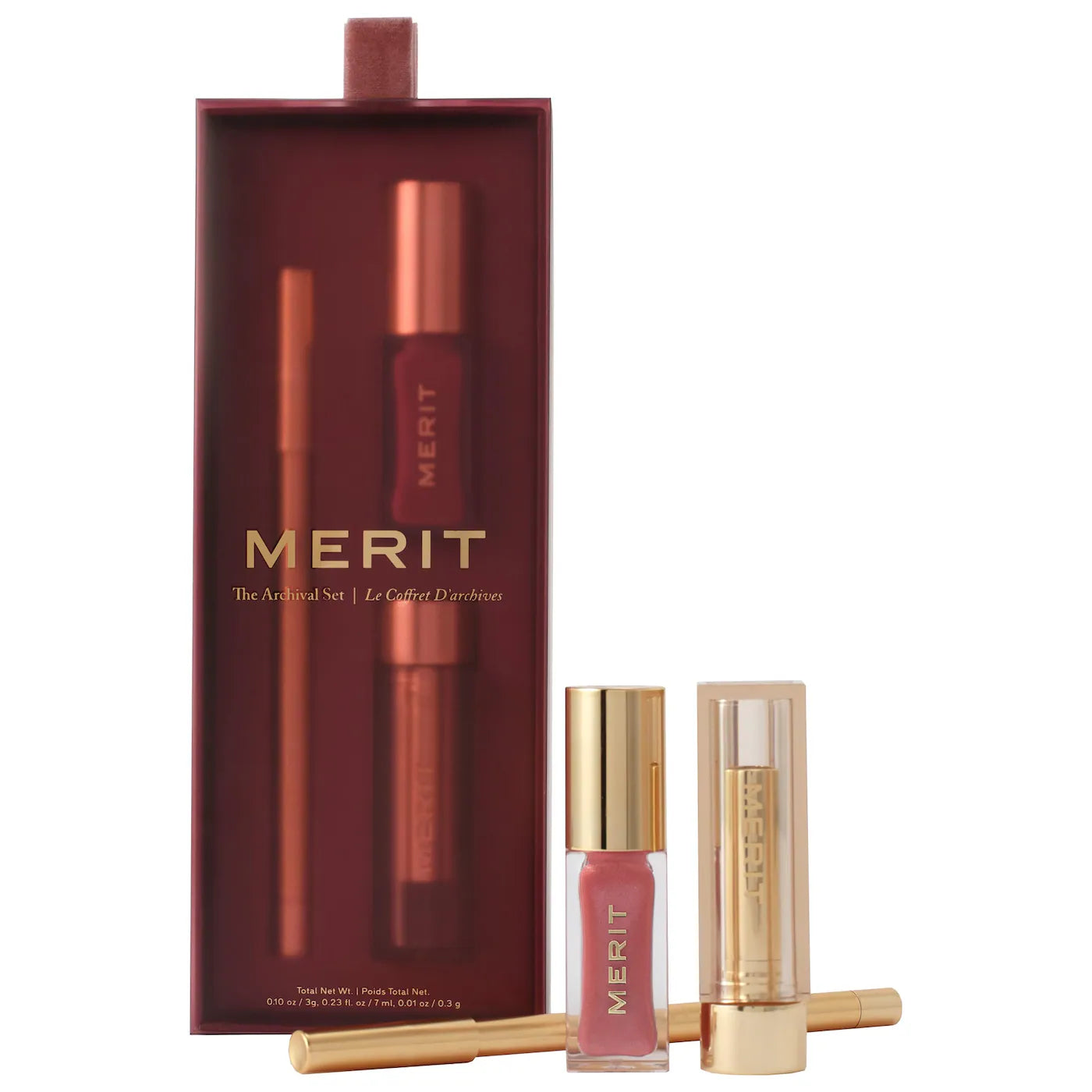 The Archival Lip Essentials Gift Set | MERIT