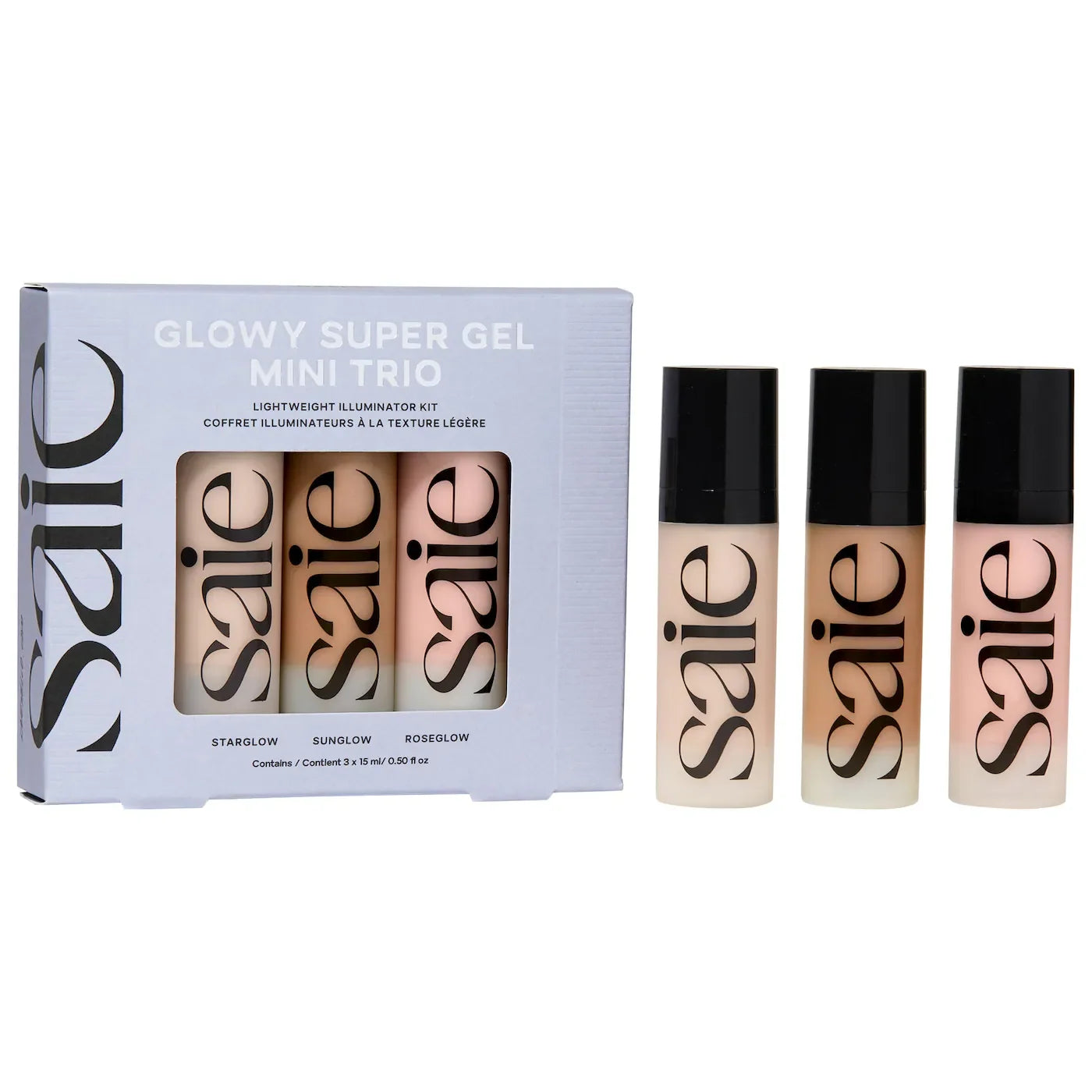 Mini Glowy Super Gel Trio Gift Set | SAIE