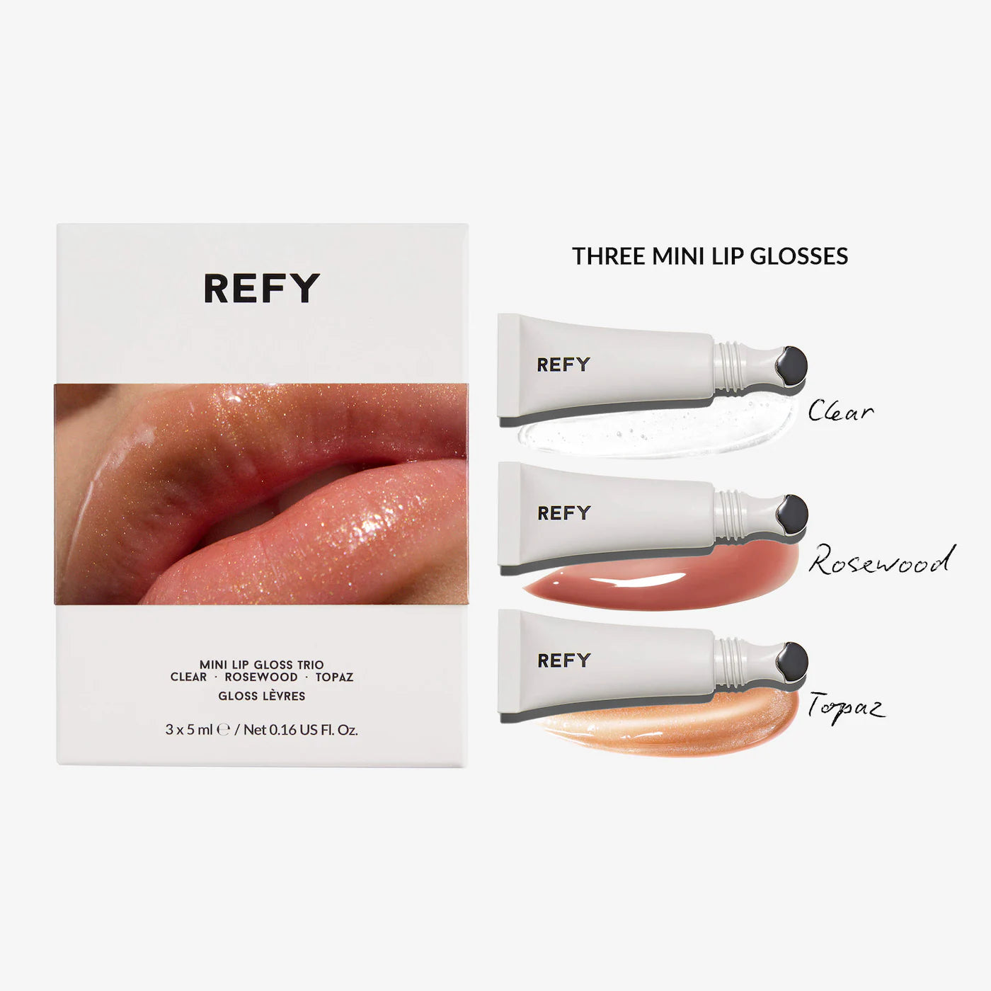 Mini Lip Gloss Trio Gift Set | REFY