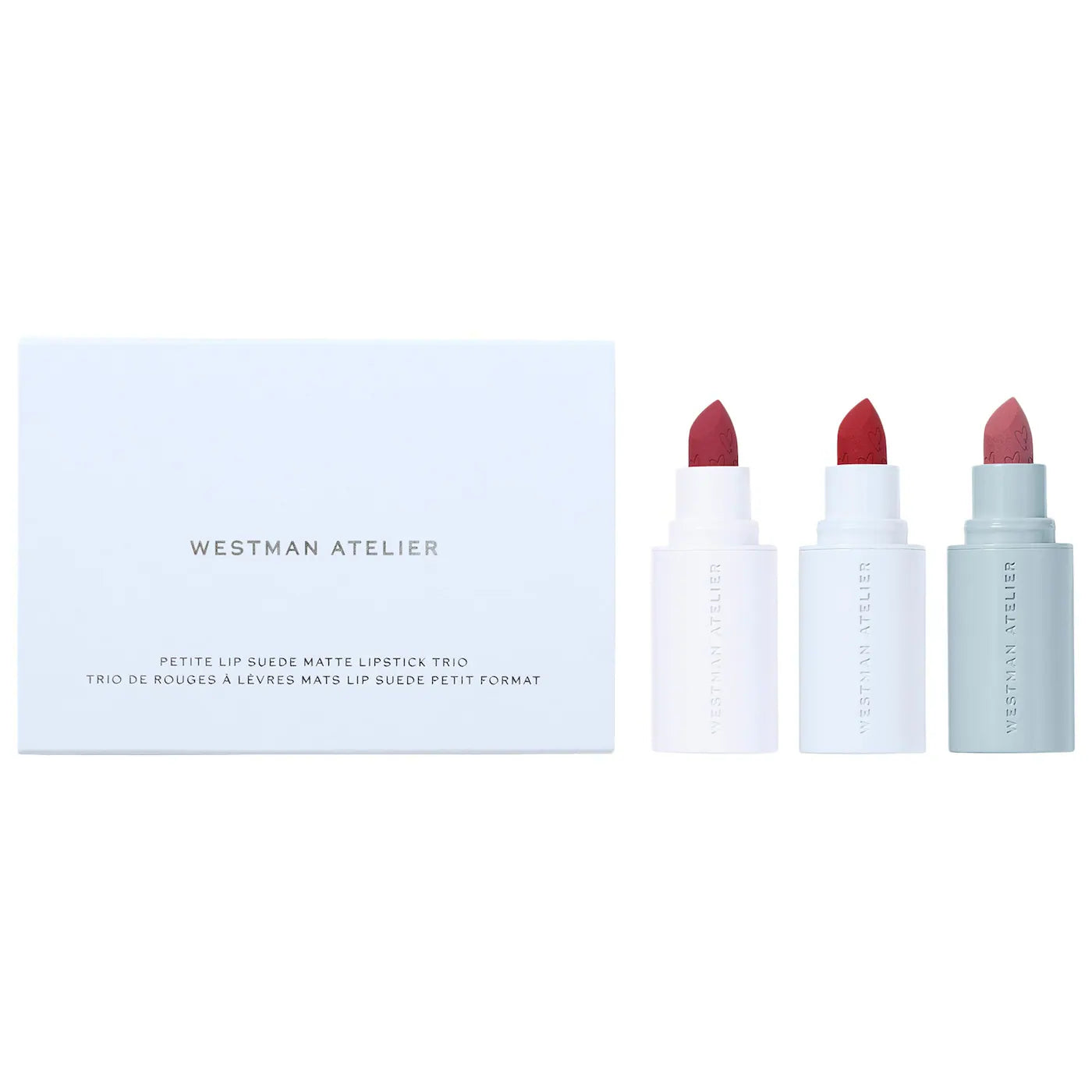 Mini Lip Suede Hydrating Matte Lipstick Trio Gift Set | WESTMAN ATELIER