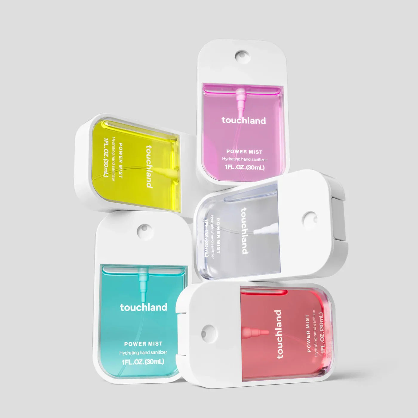 Limited Edition Power Mist Hydrating Hand Sanitizer Top 5-Set | TOUCHLAND