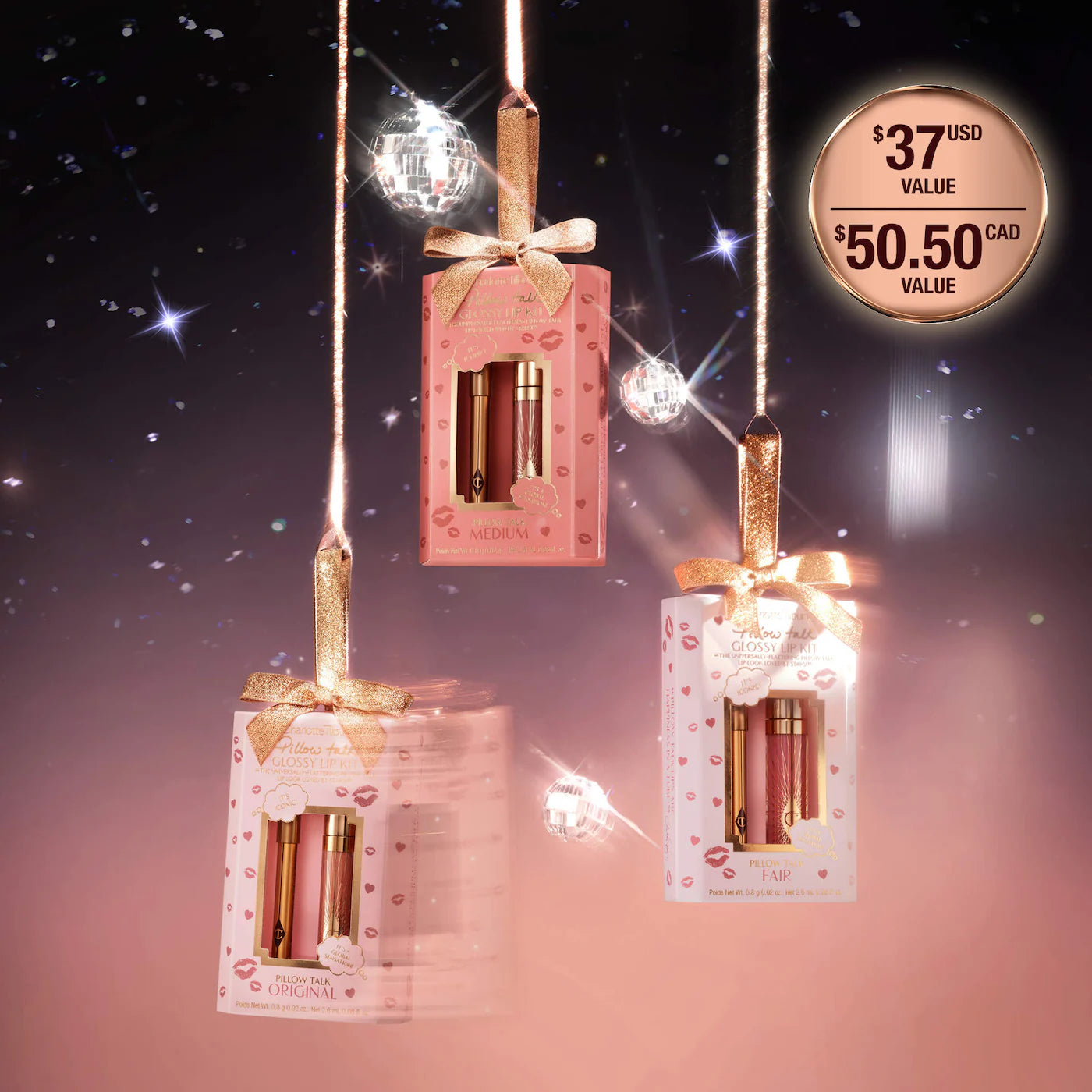 Mini Pillow Talk Glossy Lip Duos | CHARLOTTE TILBURY