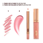Mini Pillow Talk Glossy Lip Duos | CHARLOTTE TILBURY
