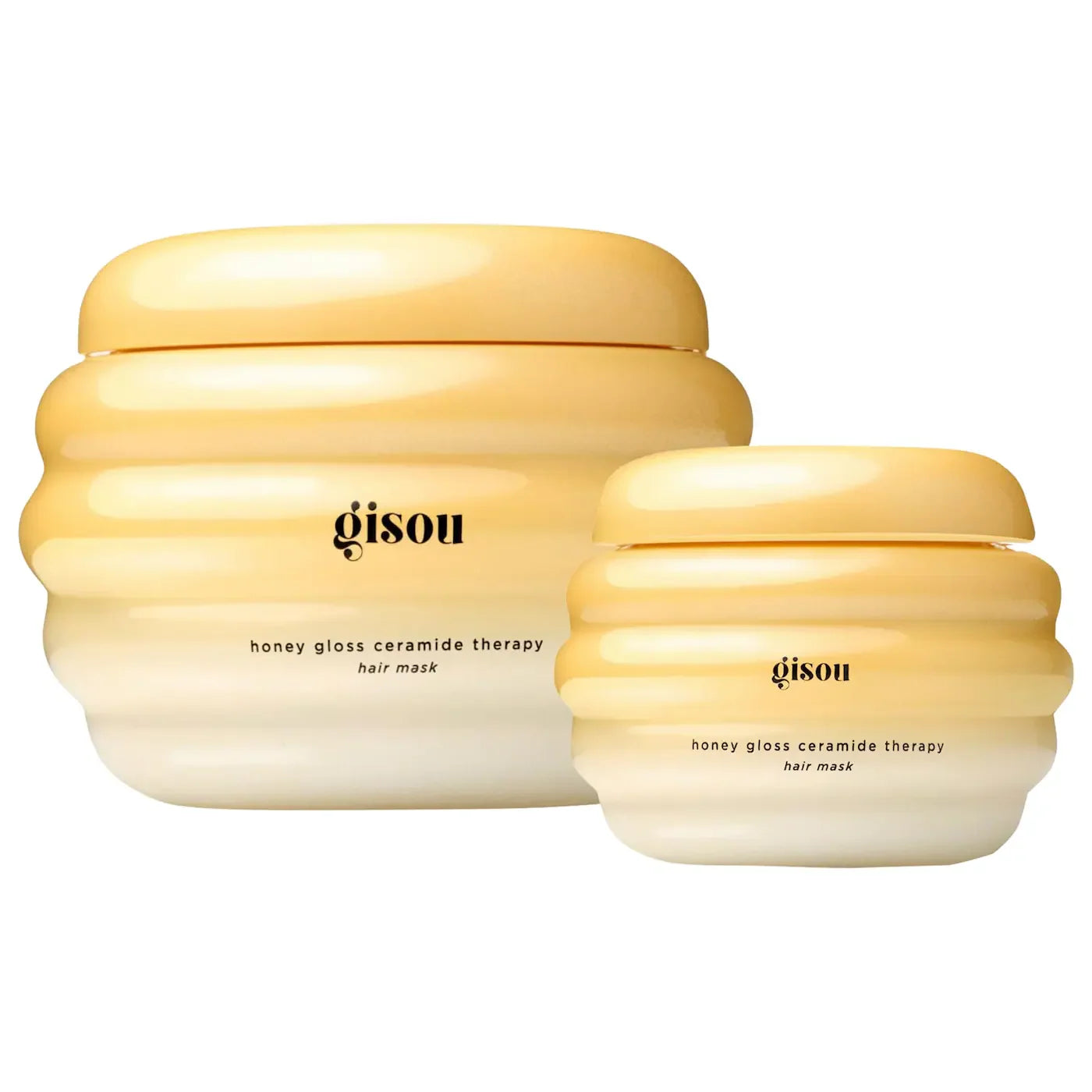 Honey Gloss Ceramide Therapy Hydrating Hair Mask Duo | GISOU