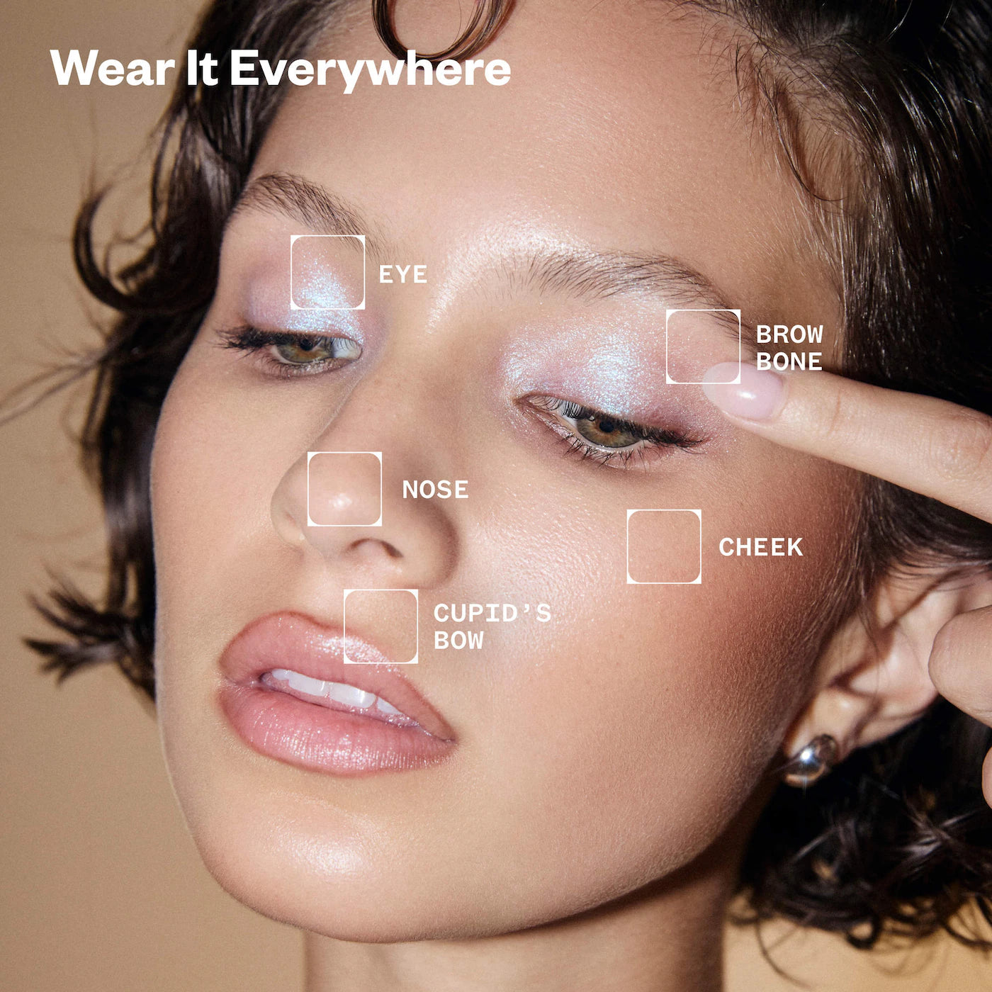 Shiny Objects Wet Glisten Highlighter Powder for Face and Eyes