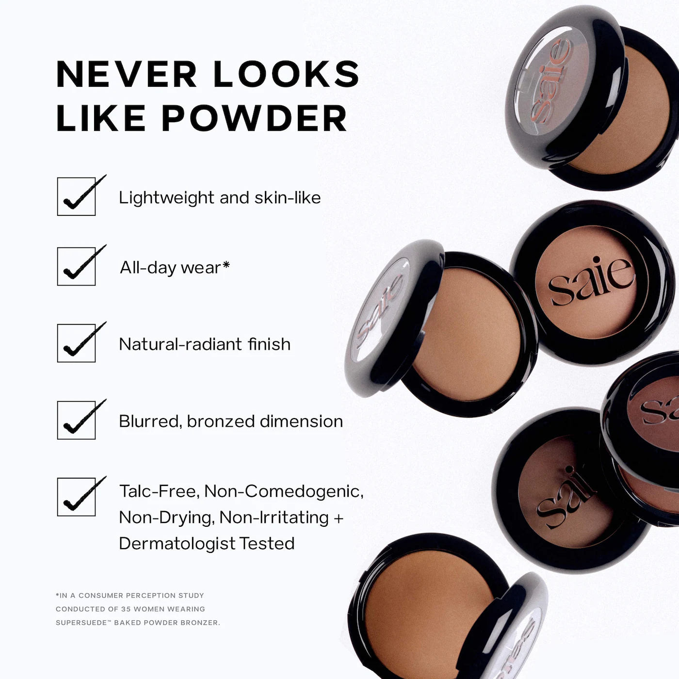SuperSuede™ Radiant Talc-Free Baked Powder Bronzer