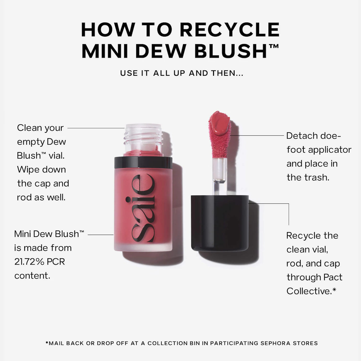 Mini Dew Blush Liquid Cream Blush