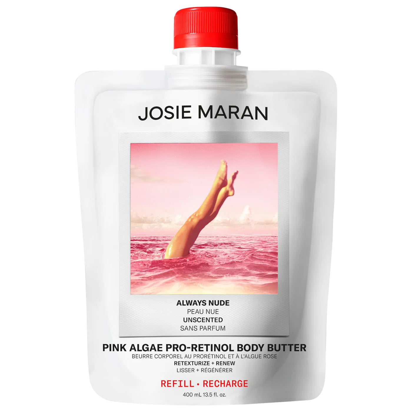 Pink Algae Pro-Retinol Body Butter for Anti-Aging and KP