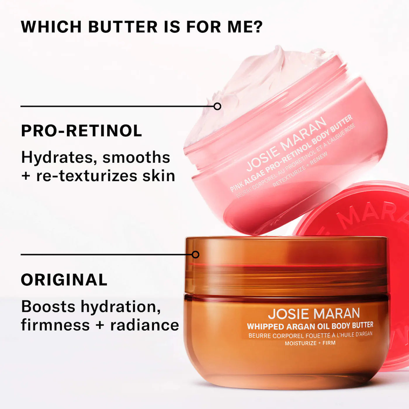 Pink Algae Pro-Retinol Body Butter for Anti-Aging and KP
