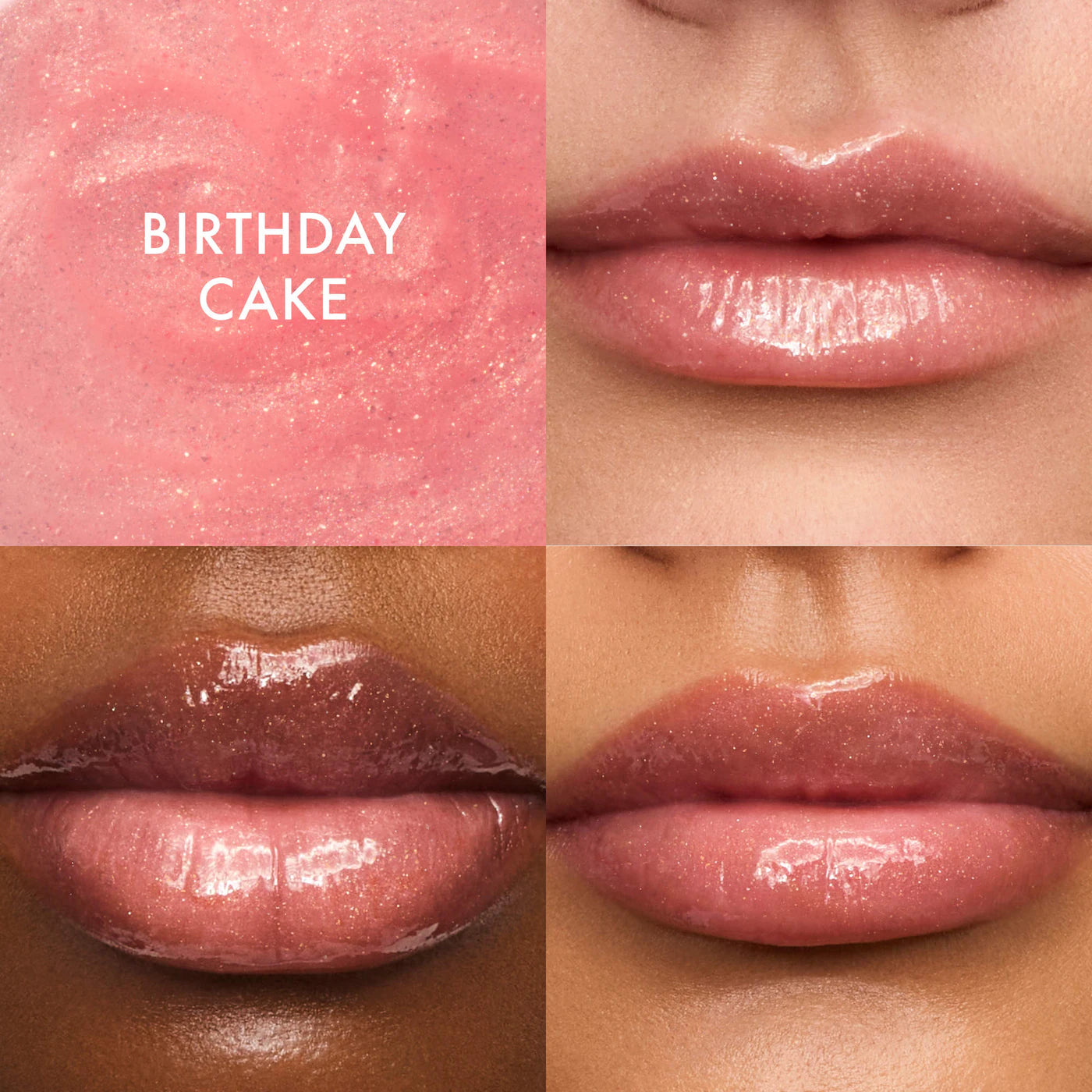 Sweet Pink Duo with Birthday Cake + Strawberry Soft Serve Lip Butter Balm