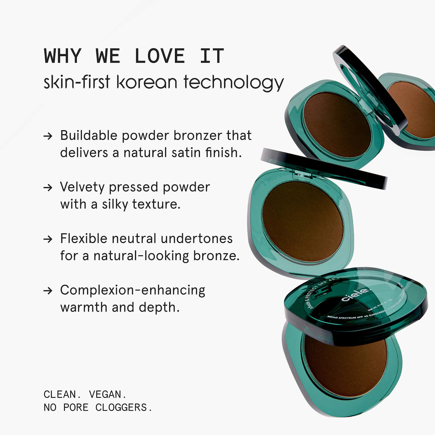 shade & PROTECT SPF 45+ powder bronzer