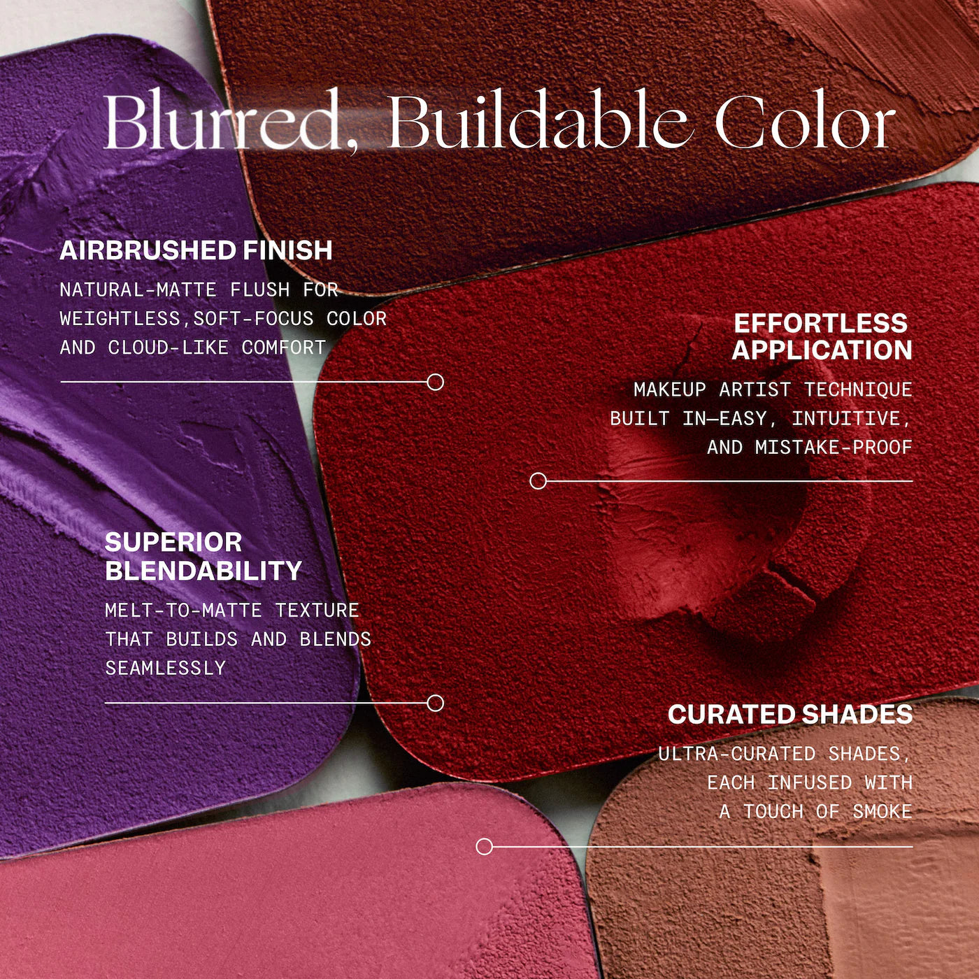 PLUME BLUSH Feather Matte Cream-to-Powder Cheek Melt