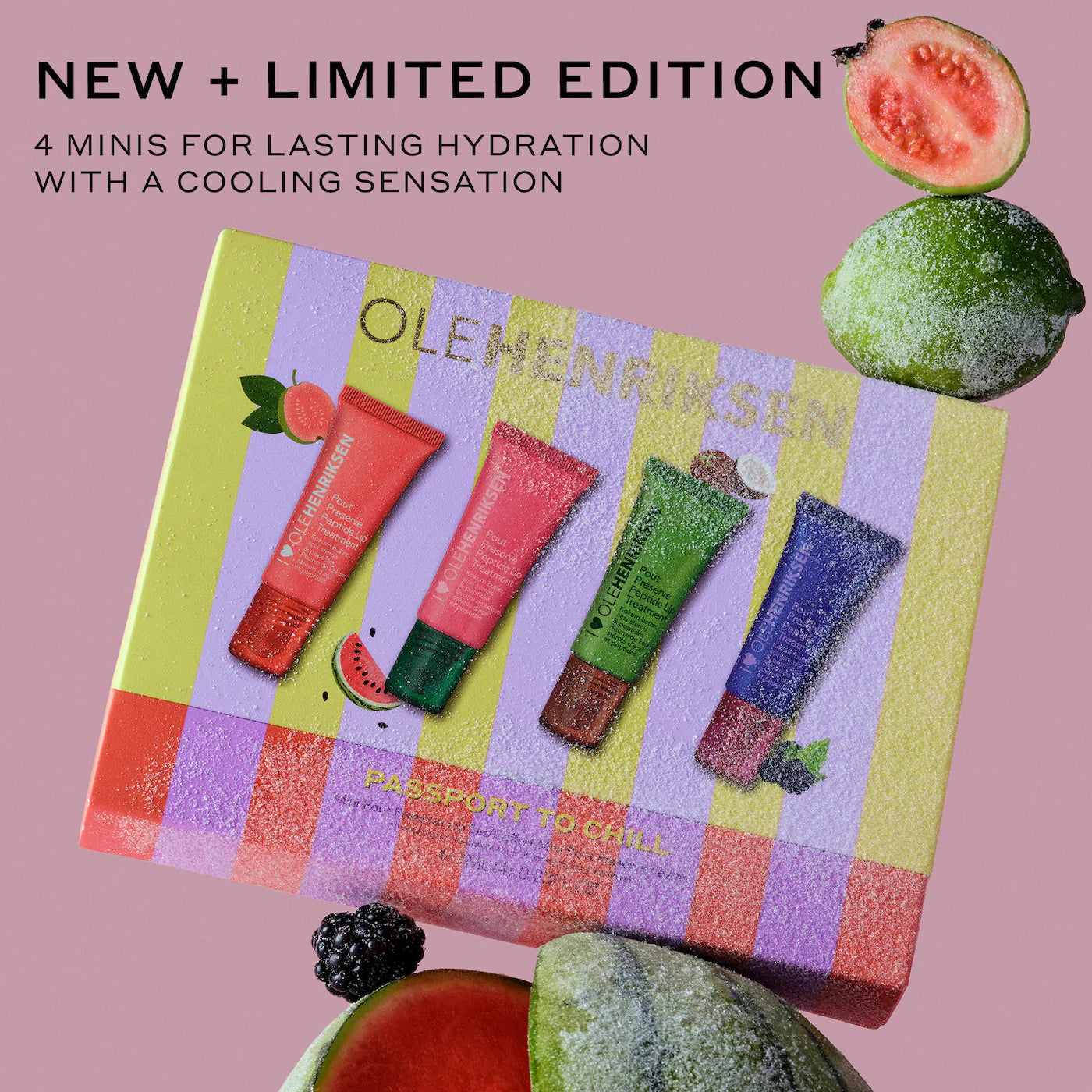 Passport to Chill Mini Pout Preserve Peptide Lip Set
