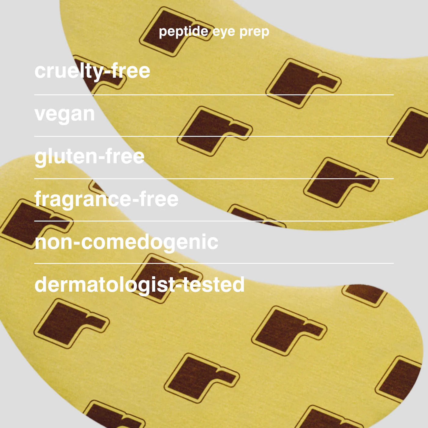 Limited Edition Peptide Eye Prep Depuffing Eye Patches